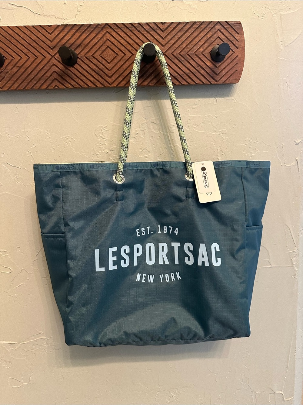 Lesportsac large two-way Tote with Rope Handles